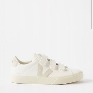 Veja Recife Velcro leather trainers